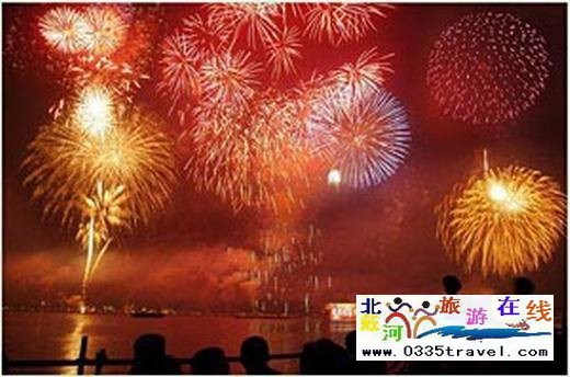 北戴河煙花篝火晚會(huì)
