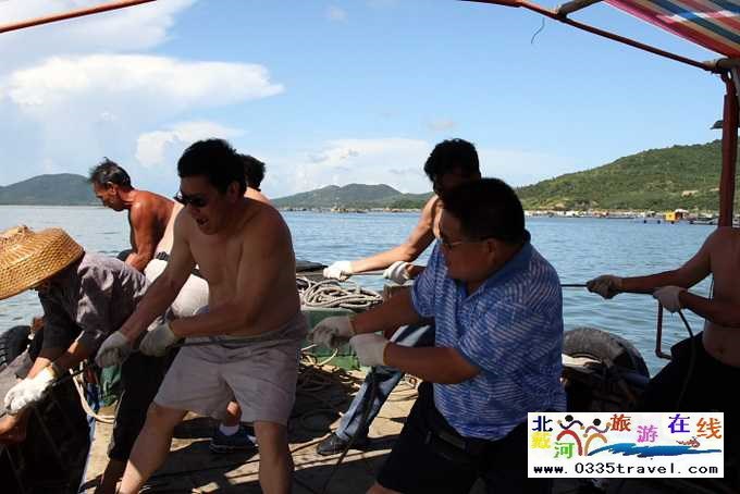 東戴河北戴河南戴河出海打漁看日出電話(huà)0335-3522599,13785079044