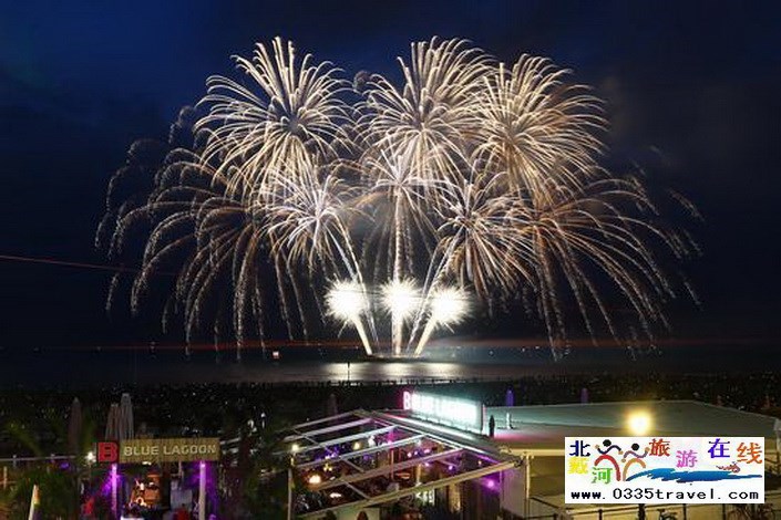 北戴河南戴河?xùn)|戴河煙花焰火沙灘篝火晚會(huì)