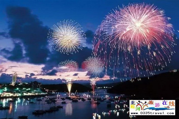 北戴河南戴河?xùn)|戴河煙花焰火沙灘篝火晚會(huì)