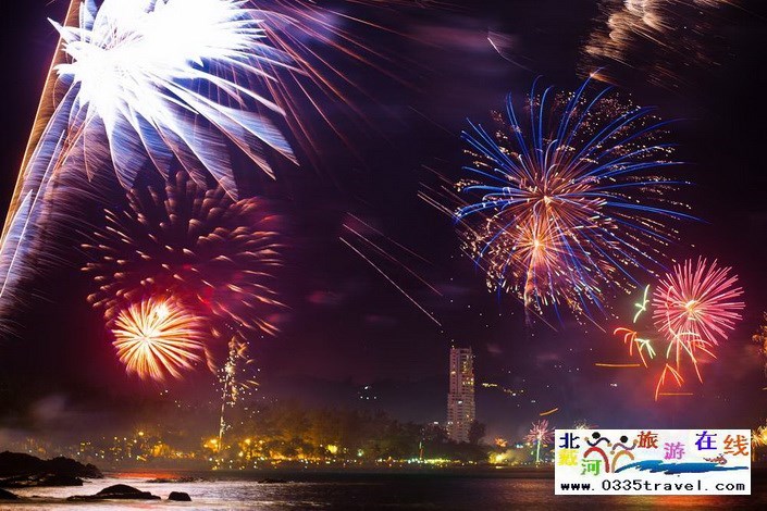 北戴河南戴河?xùn)|戴河煙花焰火沙灘篝火晚會(huì)